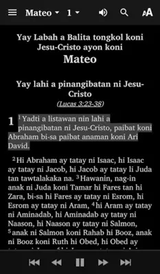 Sambali Bible android App screenshot 1